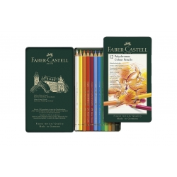 Coffret Bois Faber-Castell Crayon Polychromos, x72, 110072 - Iguana Sell FR