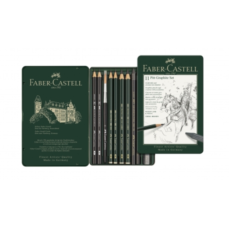 Boite Metal Pitt Graphite Faber Castell