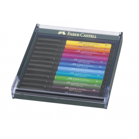 Box 12 Feutres Pitt Basic Faber Castell