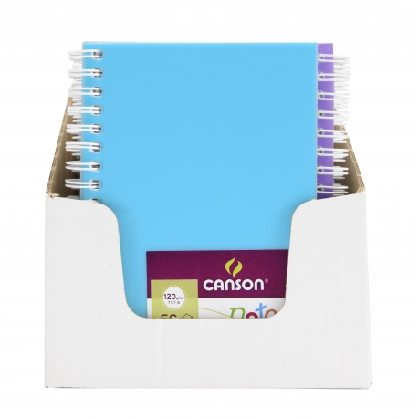 Canson Notes - carnet de croquis spiralé - couverture en plastique