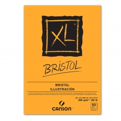 Bloc XL® Bristol collé...
