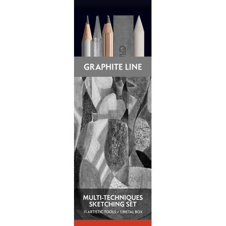 Graphite Line, set esquisse multi-tech. ass. 11 pcs