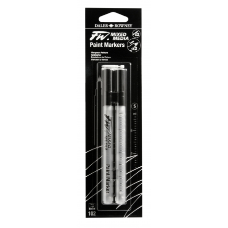 Set 2 Marqueurs Vides Pointe Dure Plastique ( Daler Rowney