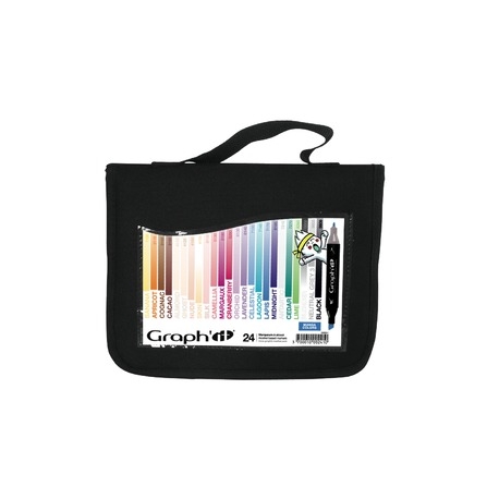 Trousse De 24 Marqueurs - Manga Colors Graph'It