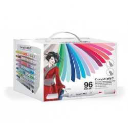 Trousse de 18 Marqueurs + 6 Fineliners GRAPH'IT