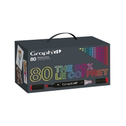 Coffret 80 Marqueurs Alcool...