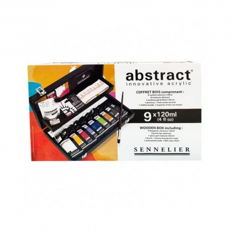 Coffret Noir 9 Sachets Abstract 120ml