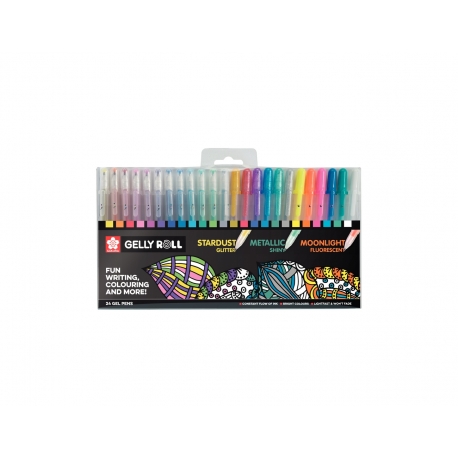 Stylo Gelly Roll Sakura assortiment de 24