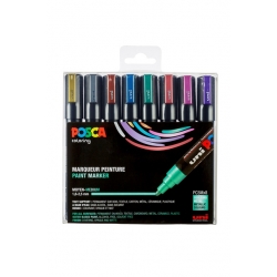 Mallette de 20 marqueurs POSCA Groovy Colours