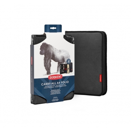 DERWENT - Carry-All folio A4 noir