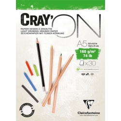 Bloc Cray'ON Encollé 30F 160g