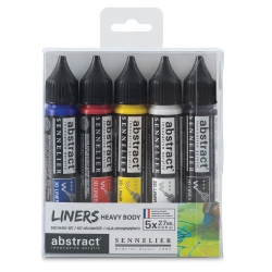 Set 5 x 27 ml liners Abstract