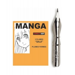 Sachet de 3 plumes manga...