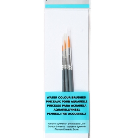 Set Foundation Pinceaux Aquarelle X3 Rond 2/4/6