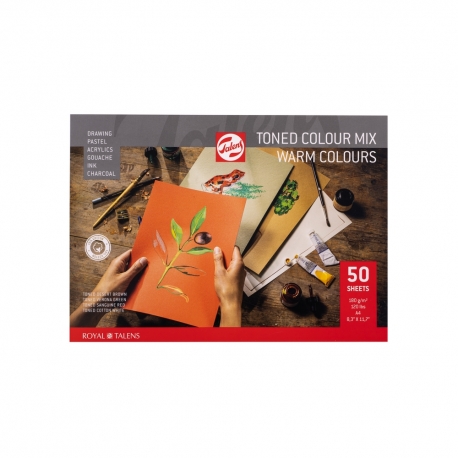 Bloc assorti tons chaud 50F 180g