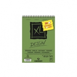 Canson XL bloc dessin peinture A3 spirales 30 feuilles