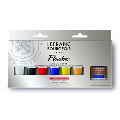Acrylique Flashe Lefranc Bourgeois Set Decouverte