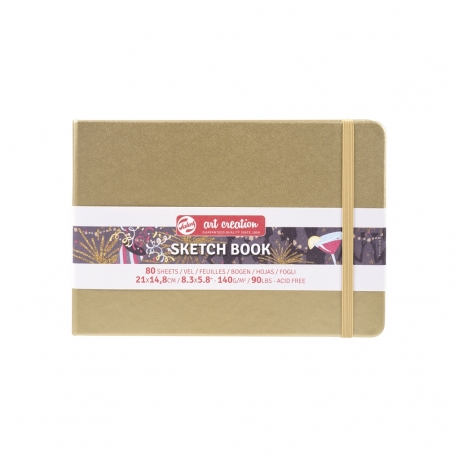 Carnet Esquisse Art Creation Or 140g