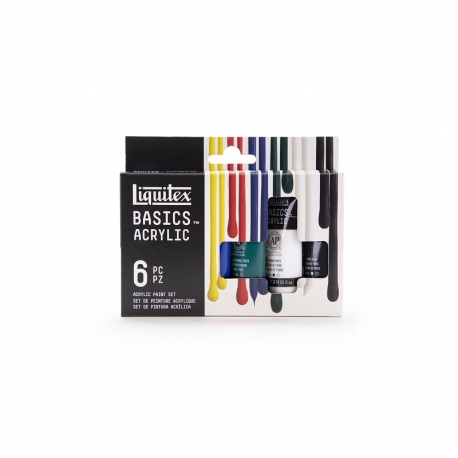 Liquitex basics acrylique set 6 x 22 ml