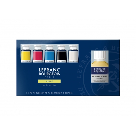 Huile Fine Lefranc Bourgeois set de 5 x 40 ml