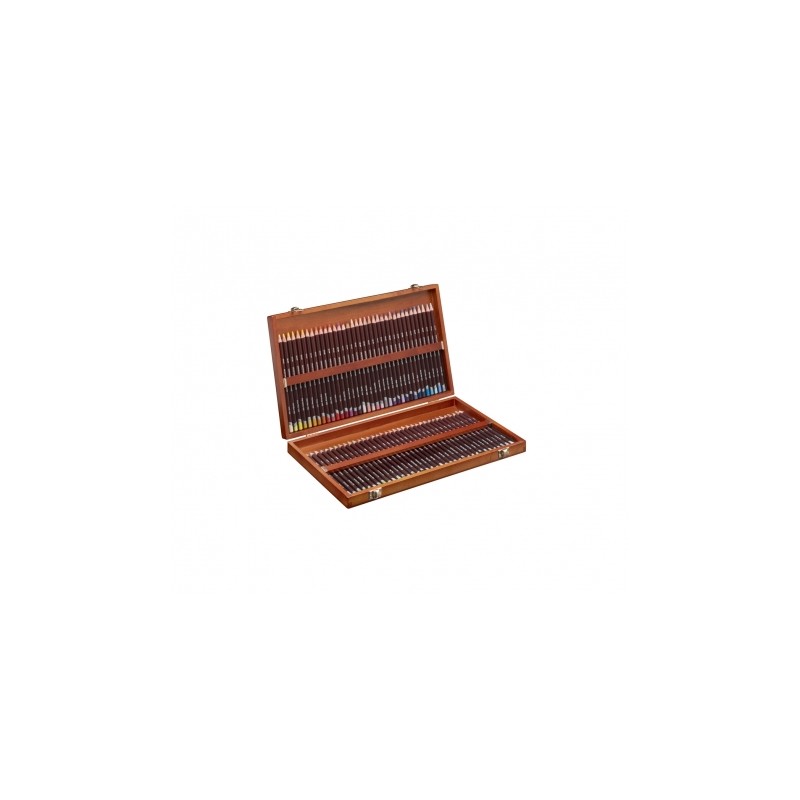 DERWENT - COLOURSOFT - coffret bois 72 crayons de couleur