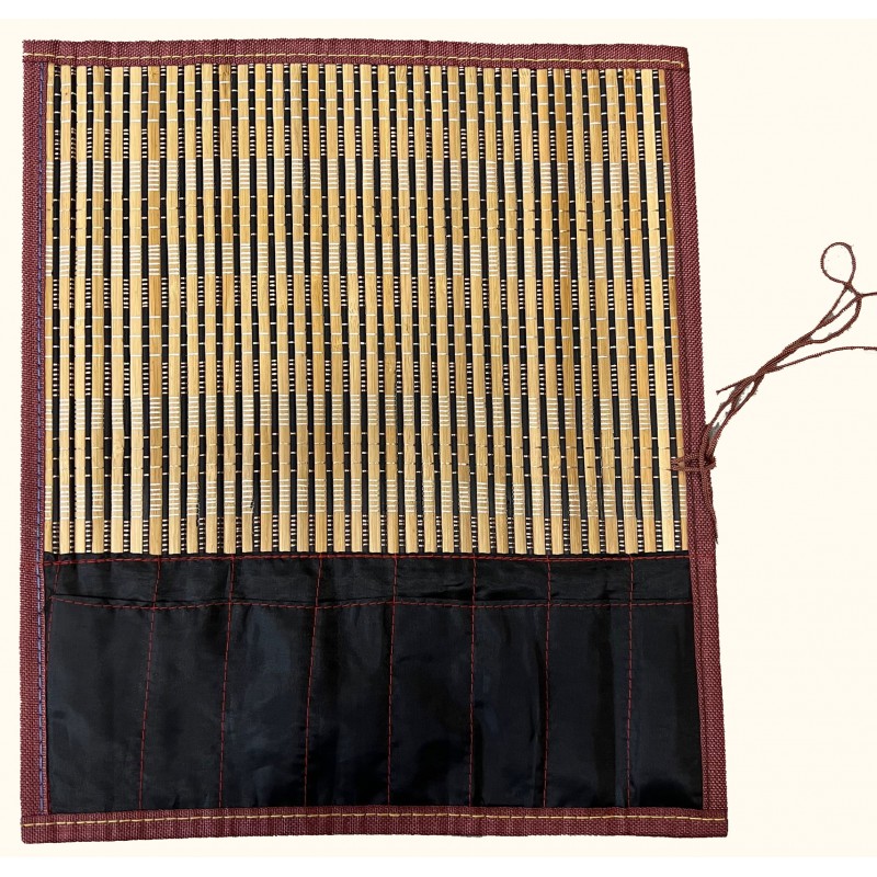 Natte bambou foncé 30 x 35 cm