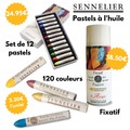 Cet été, que diriez-vous de découvrir les pastels à l'huile Sennelier? 🖍

Choisissez parmi les 120 couleurs disponibles!🧑‍🎨
A travailler au doigt ou à la brosse selon vos envies. 

#sennelier #oilpastel